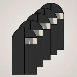 Online 5-pk klespose med vindu Garderobe | All Organisering