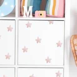 Best 25-pk stjerner klistremerker, rosa Barnestickers