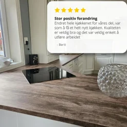New Premium Old Wood kontaktplast Bord | Trapp