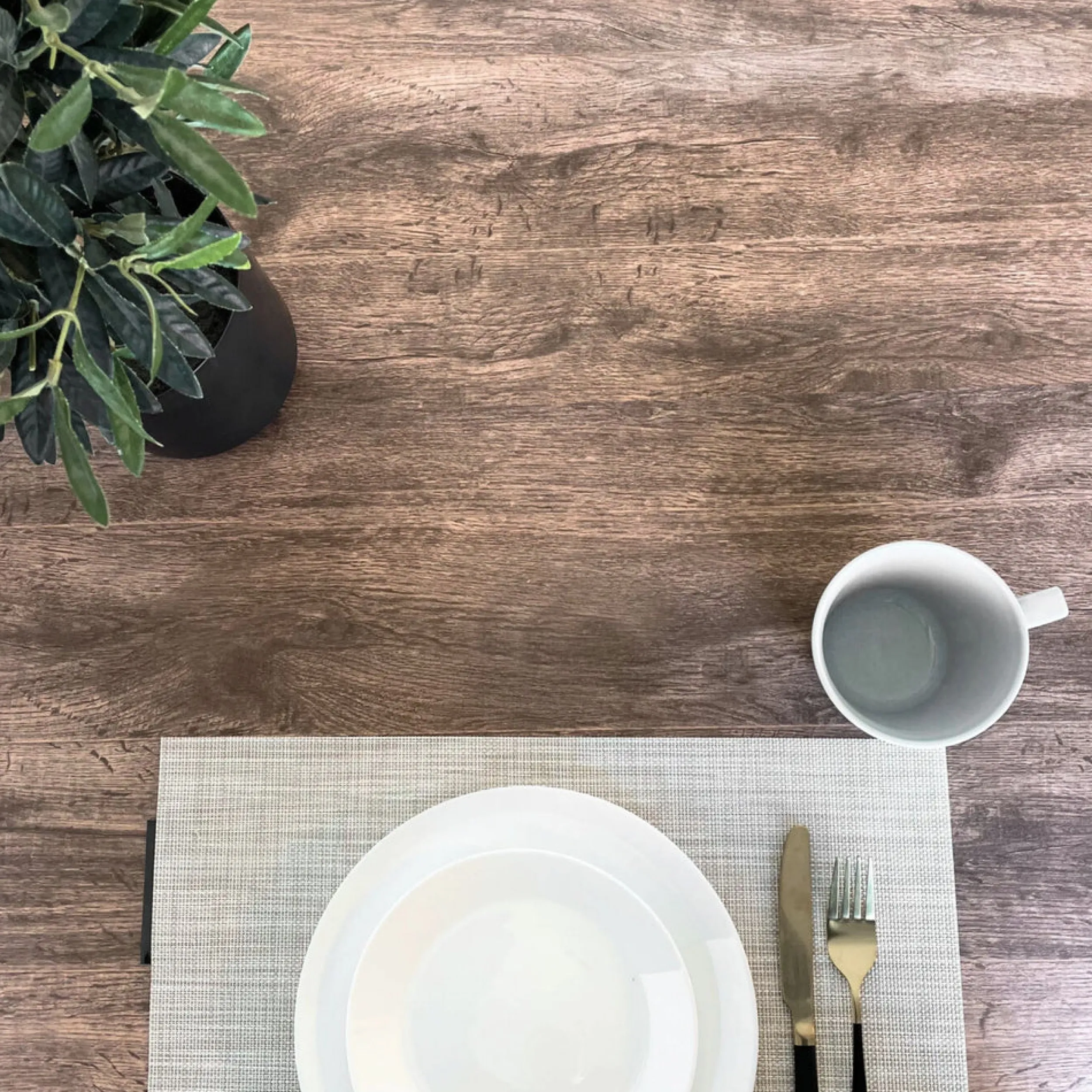 New Premium Old Wood kontaktplast Bord | Trapp