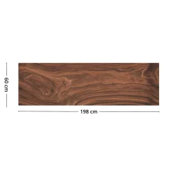 Discount Rustic Walnut selvklebende backsplash Veggfliser | Gulvfliser