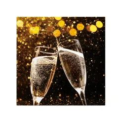 Hot Servietter Champagne, 20-pk Borddekking