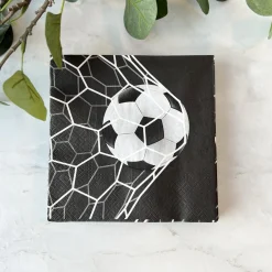 Fashion Servietter med fotball 20-pk Borddekking
