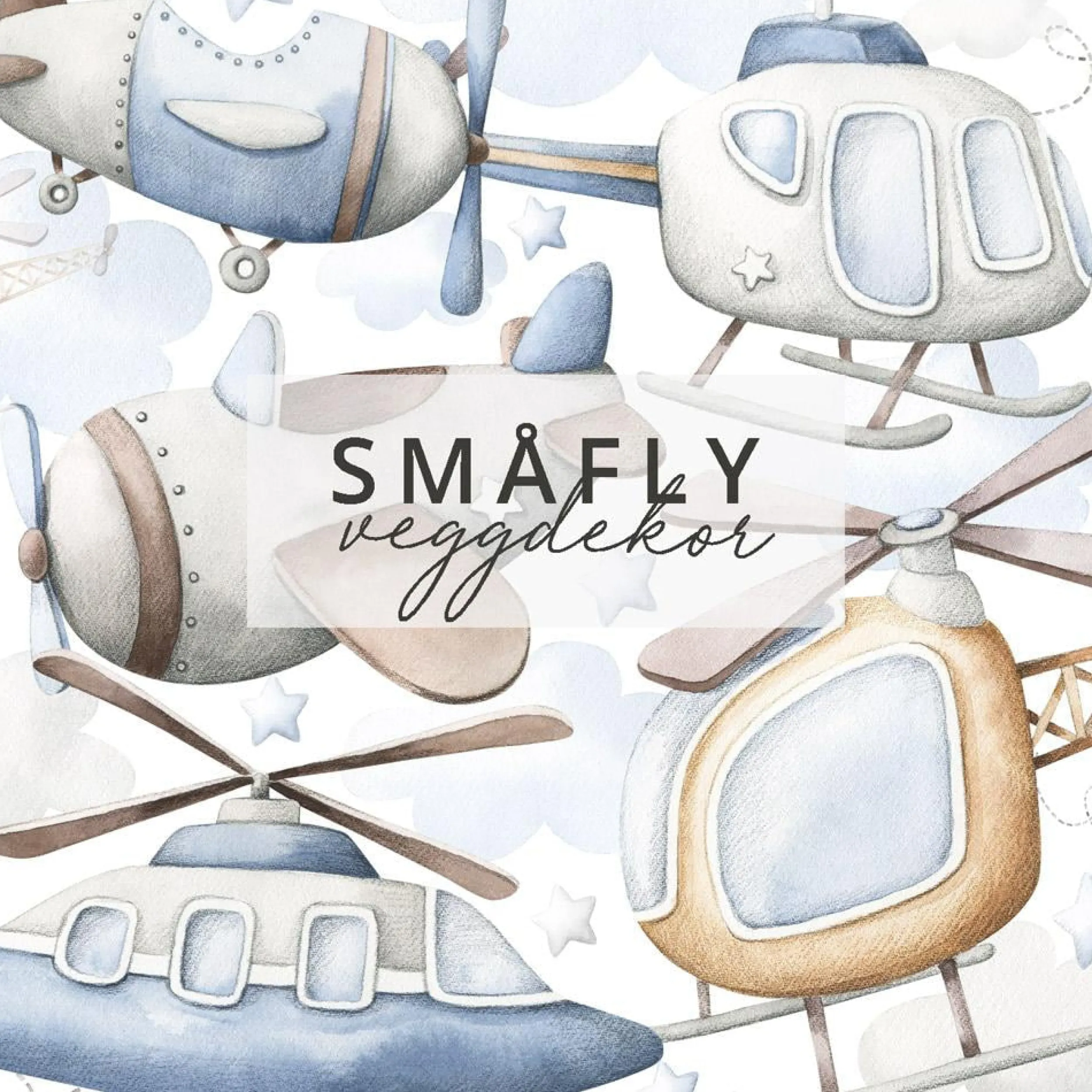 Clearance Småfly klistremerker Barnestickers