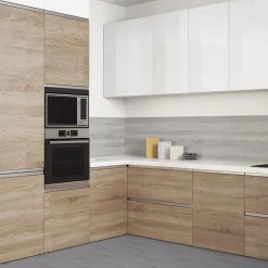 Best Sonoma Eik Lys kontaktplast Bord | Trapp