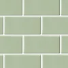 Hot Subway sage green selvklebende veggfliser Veggfliser | Til Kjøkkenvegg