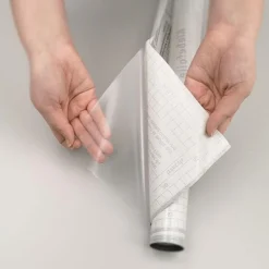 Discount Transparent glossy kontaktplast Baderomsmøbler | Ensfarget