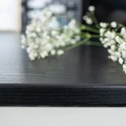 Discount Treverk sort matt kontaktplast Benkeplate | Trapp