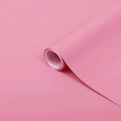 Discount Uni matt babyrosa kontaktplast Ensfarget | Baderomsmøbler