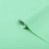 Fashion Uni matt mint kontaktplast Ensfarget | Baderomsmøbler