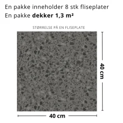 Discount Venezia terrazzo selvklebende fliser Veggfliser | Gulvfliser