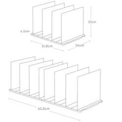 Best Veskestativ hvit 2 stk Garderobe | All Organisering