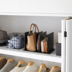Hot Veskestativ sort 2 stk Garderobe | All Organisering