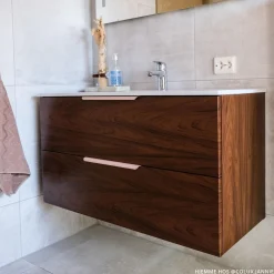 New Walnut Deep kontaktplast Bord | Benkeplate